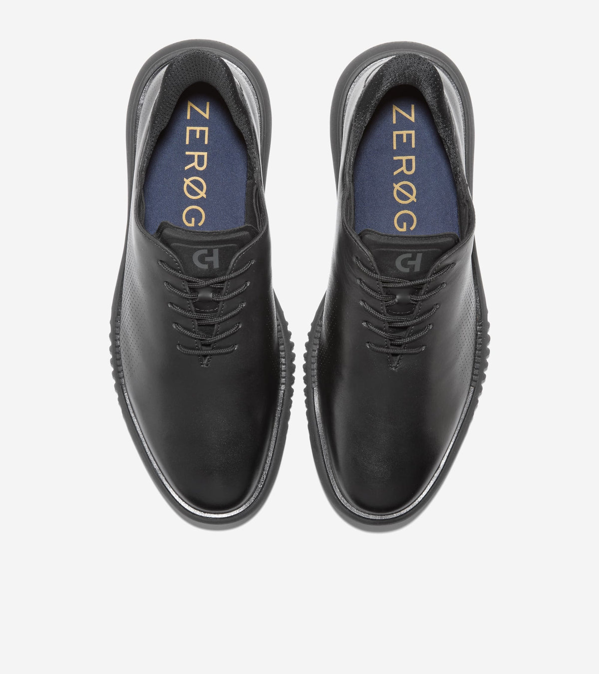 Men's 2.ZERØGRAND EVO Laser Quick-On Oxfords-Black