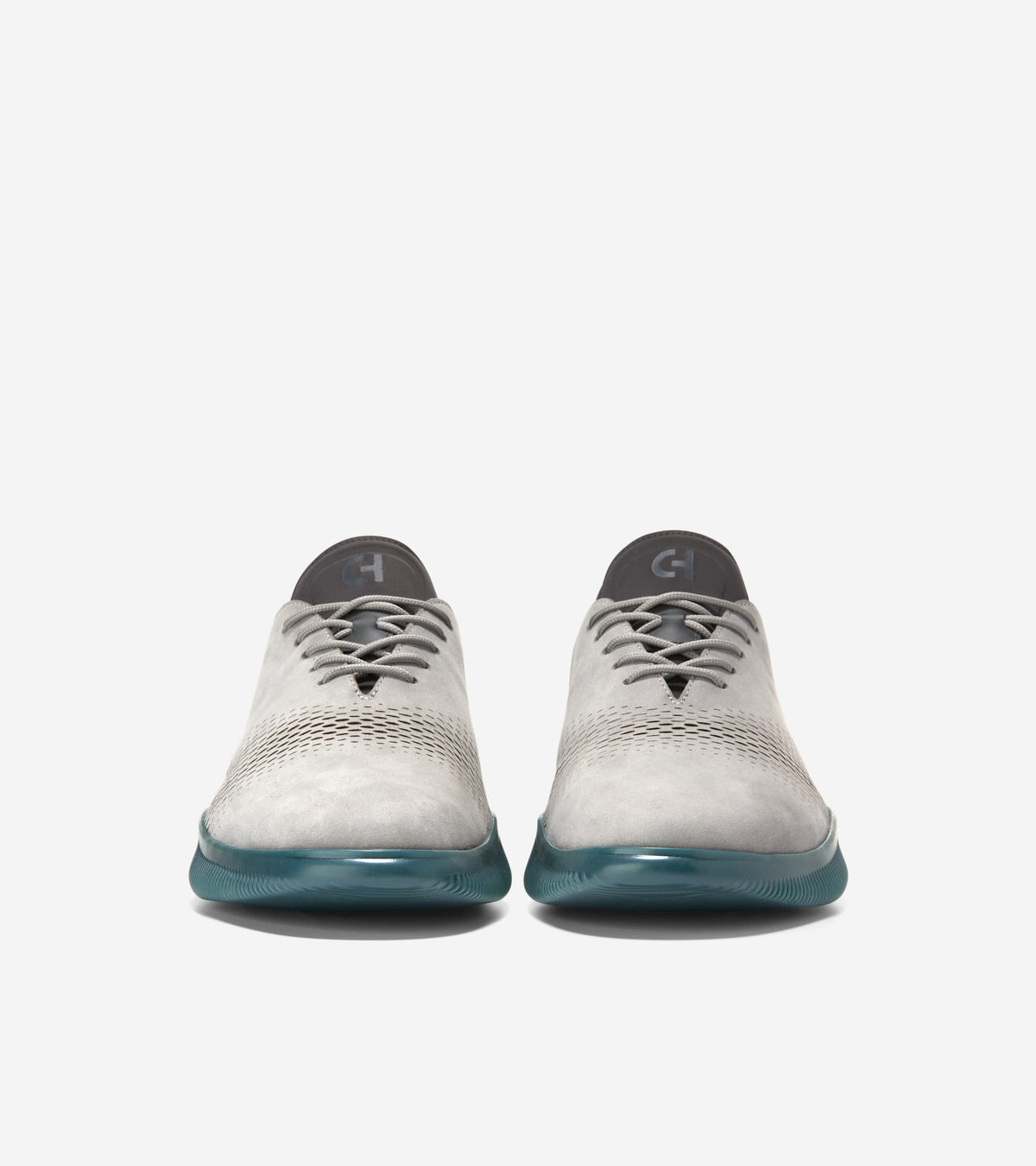 Men's 6.ZERØGRAND Laser Quick-On Oxfords-Ultimate Gray-Raven