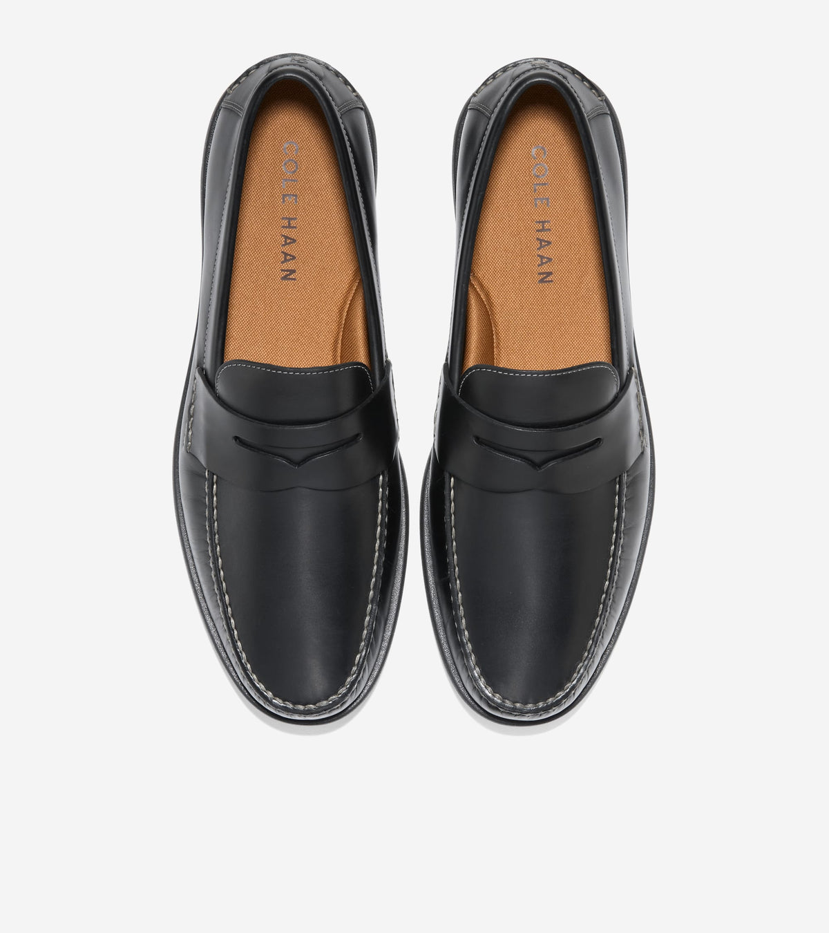 Men's Brower Penny Loafers-Black