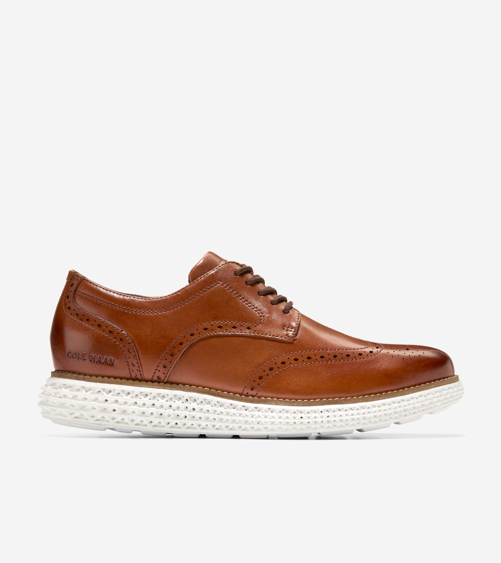 Cole haan tan wingtips on sale