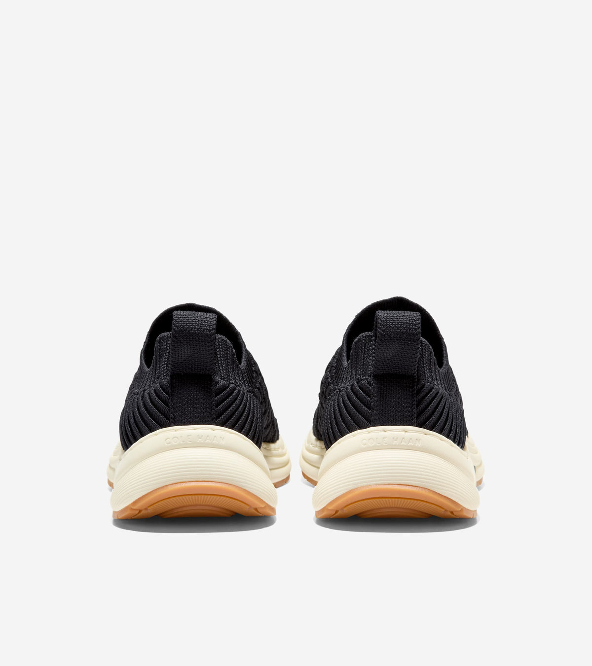 Women's Grand Crosscourt Elda Knit Running Shoes-Black-Ivory