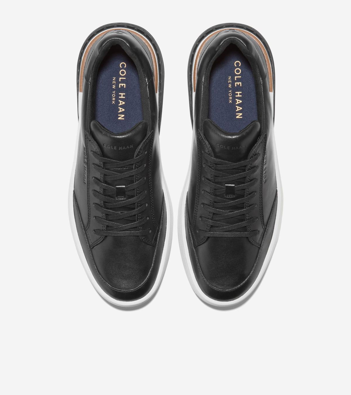 Men's GrandPrø Halfcourt SkyWeave™ Sneakers-Black-White