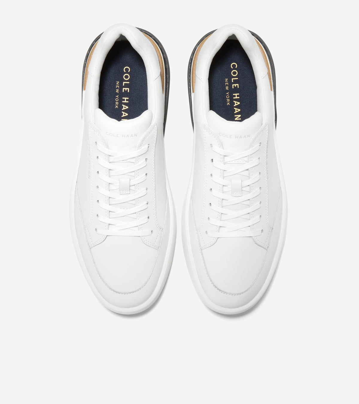 Men's GrandPrø Halfcourt SkyWeave™ Sneakers-White-Black