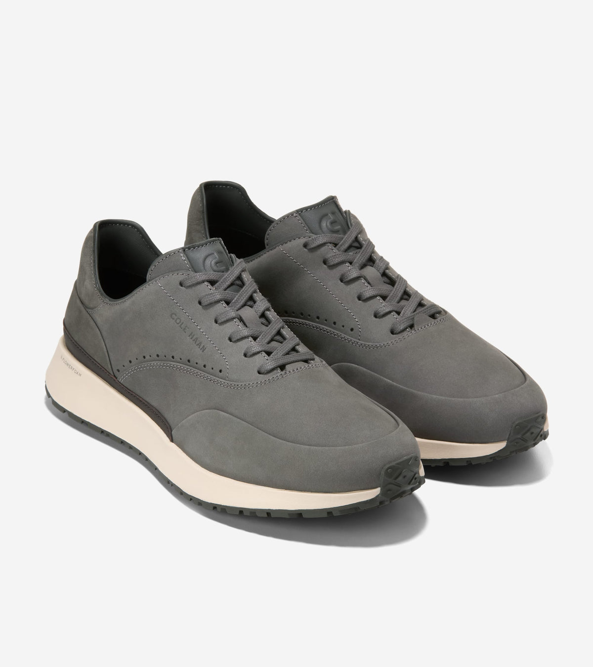 Men's GrandPrø Luxe Mile Sneakers-Castlerock-Raven-Angora