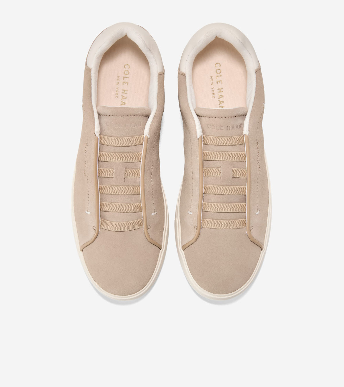 Women's GrandPrø Luxe Slip-On Sneakers-Birch Beige