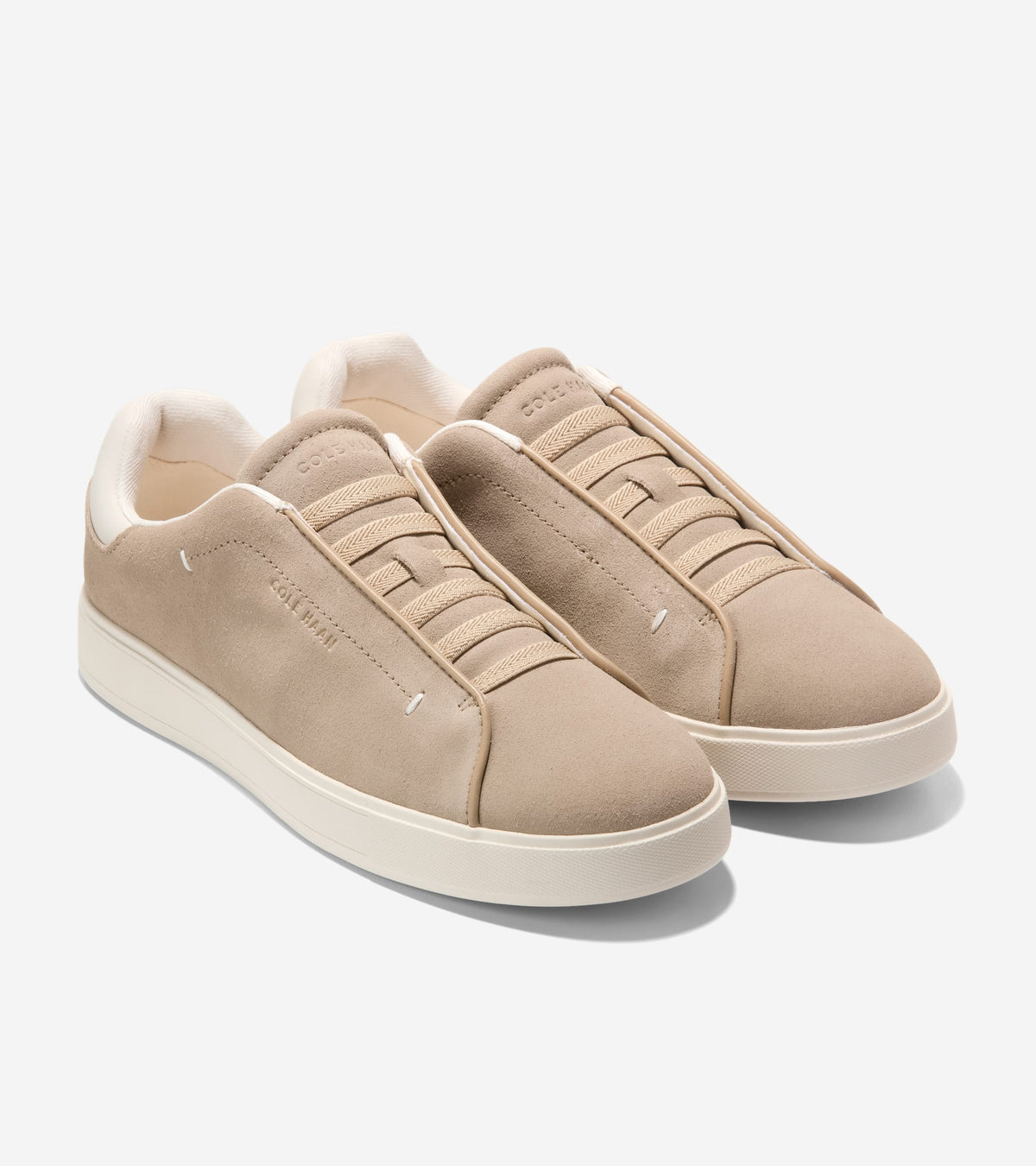 Women's GrandPrø Luxe Slip-On Sneakers-Birch Beige