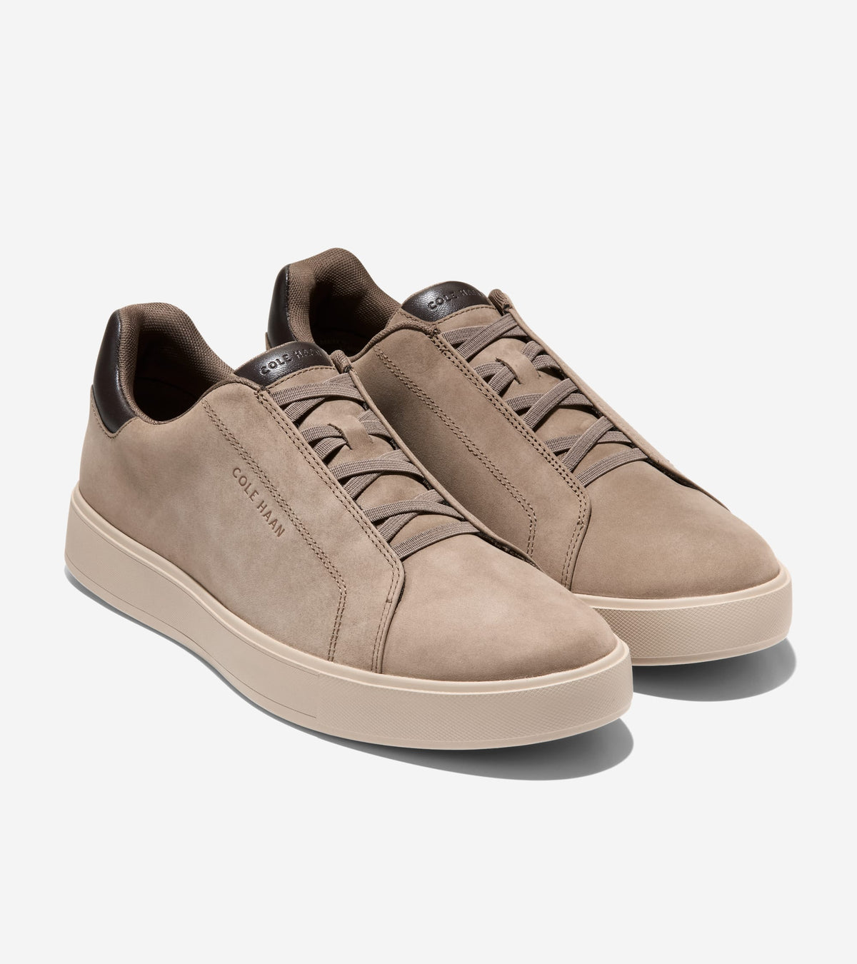 Men's GrandPrø Luxe Slip-On Sneakers-Morel-Dark Chocolate