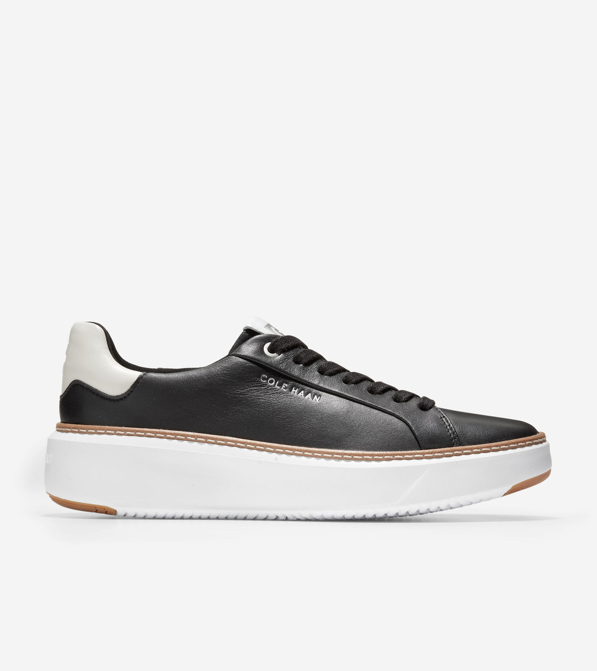 Women's GrandPrø Topspin Sneakers-Black-Optic White