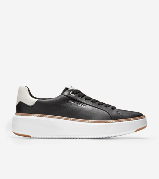 Women's GrandPrø Topspin Sneakers-Black-Optic White