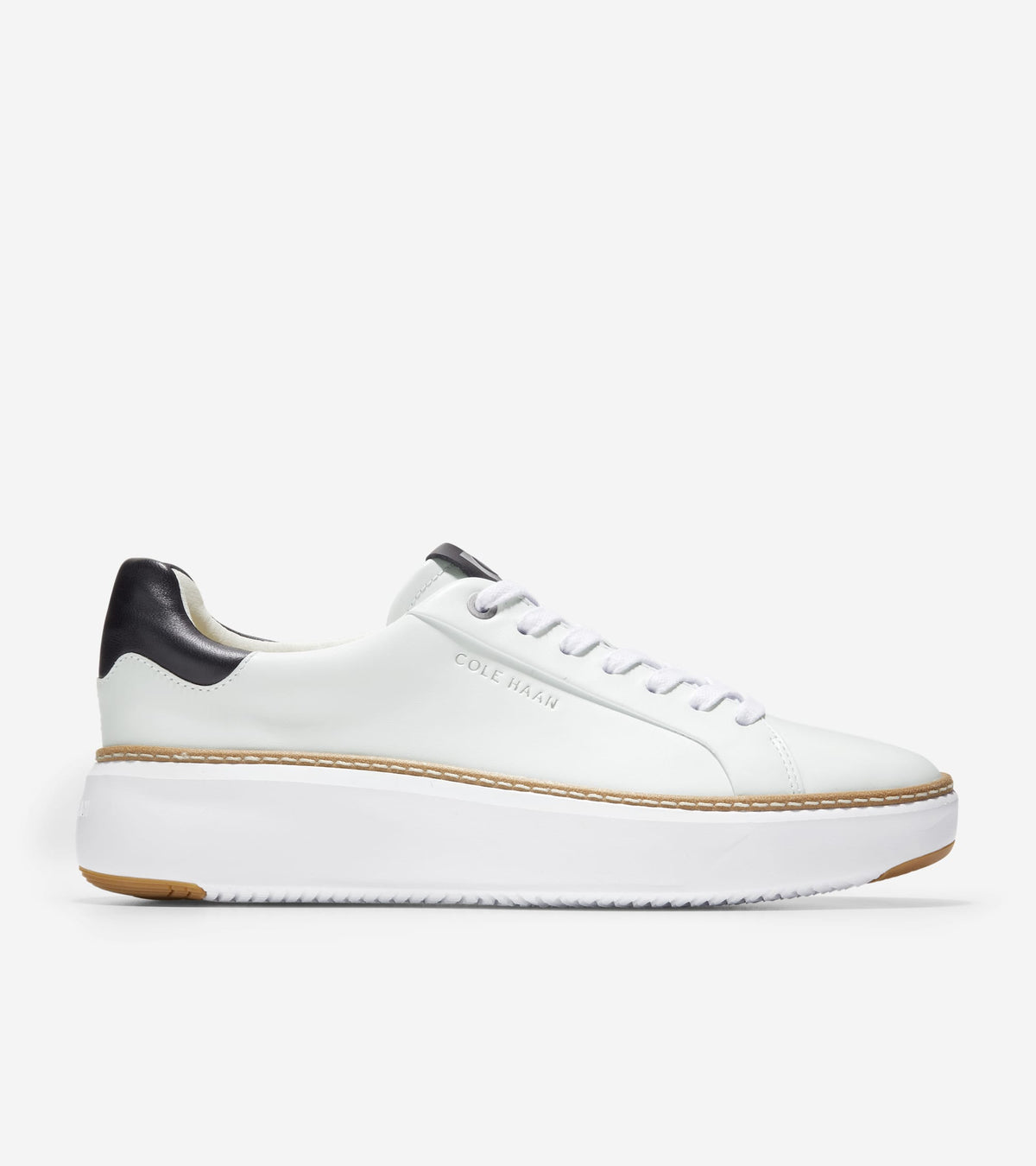 Women's GrandPrø Topspin Sneakers-Ivory-Black