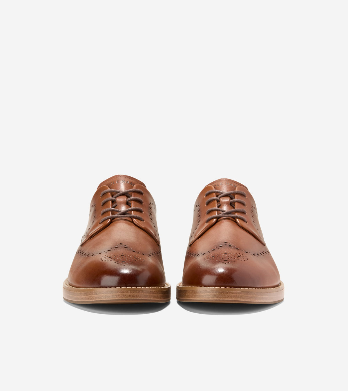 Men's Grand Neoclassic Flexcraft Wingtip Oxfords-British Tan-Italian Dark Natural