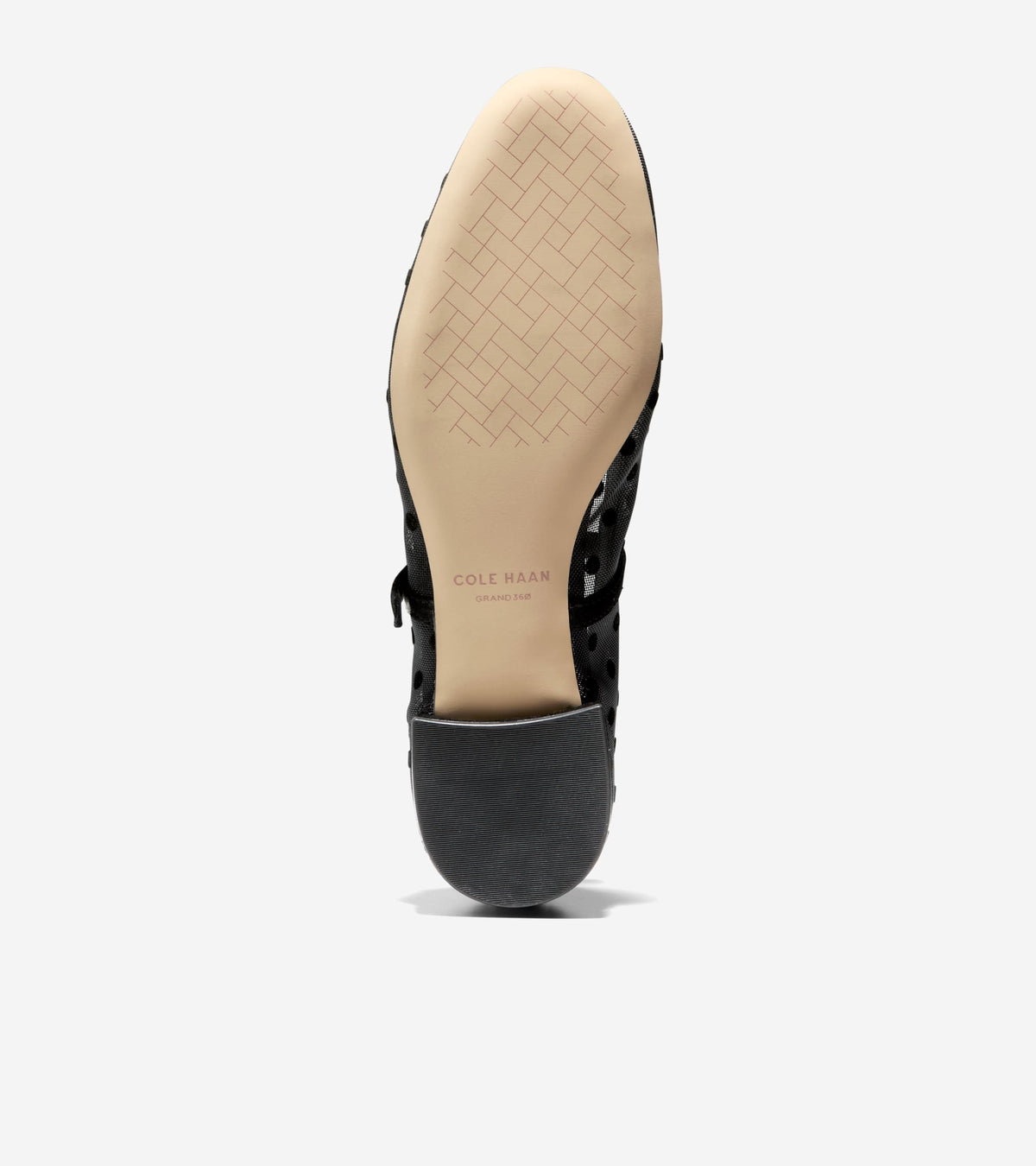 Women's Harlan Mary Jane Ballet Flats-Black Polka Dot-Black