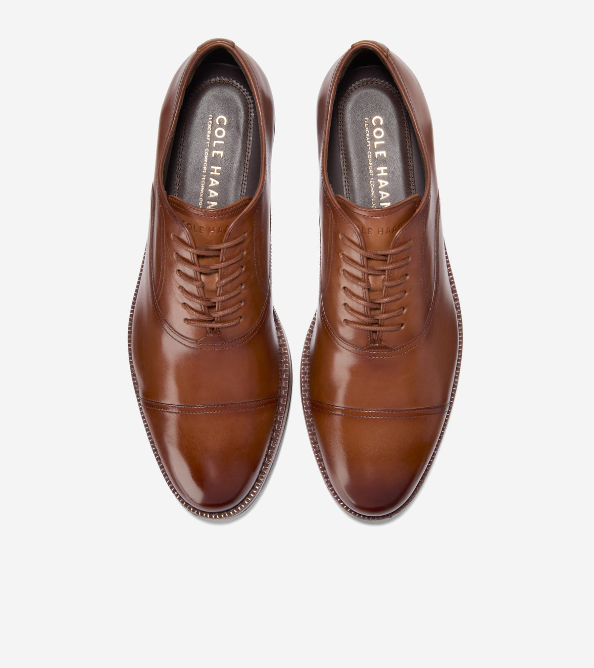 Men's Ledley Grand Cap Toe Oxfords-British Tan-Dark Natural