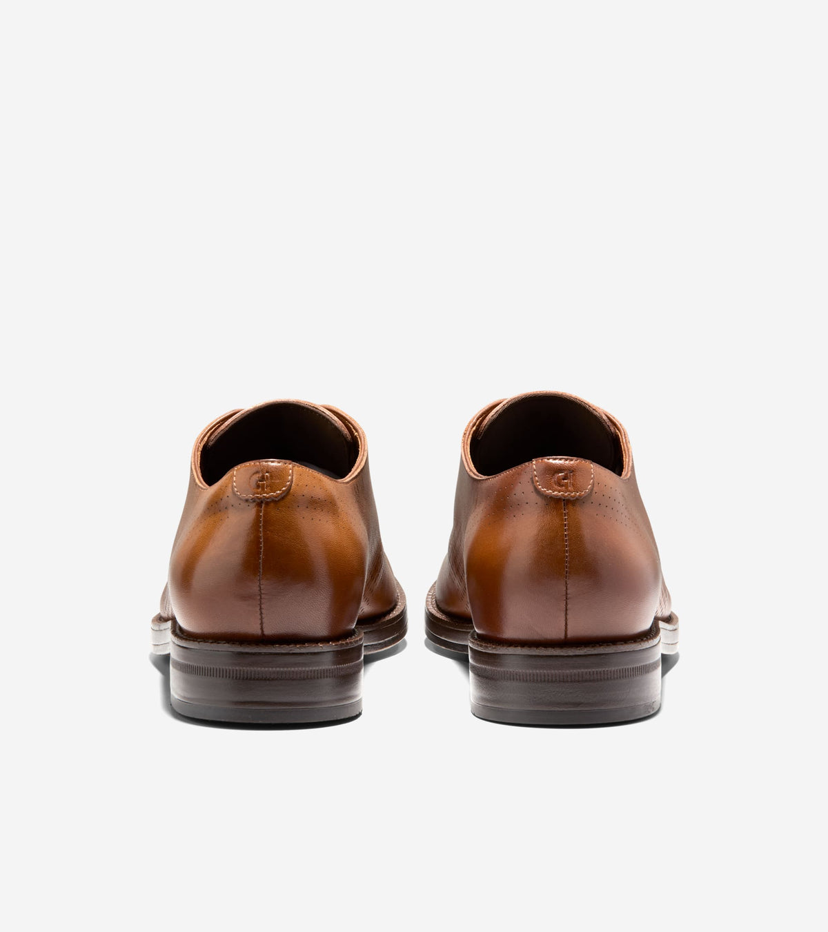 Men's Ledley Grand Flexcraft Laser Wingtip Oxfords-British Tan-Dark Brown