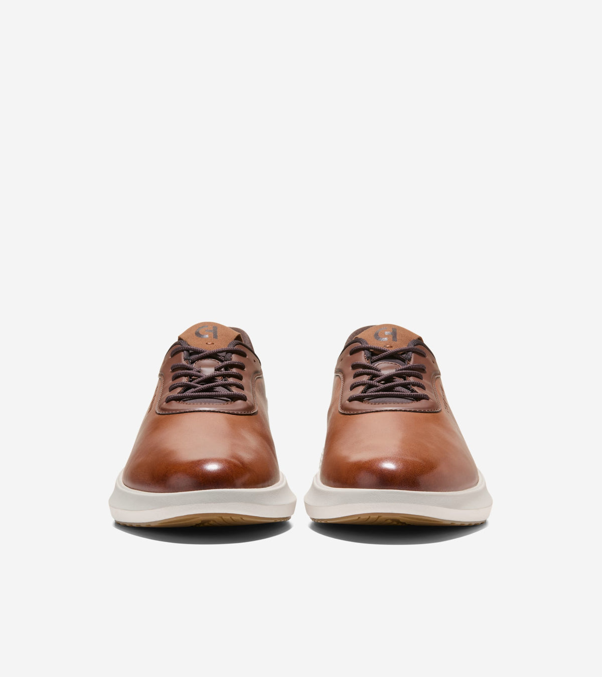 Men's ØriginalGrand Neoarc Quick-On Plain Toe Oxfords-British Tan-Pumice Stone-Ivory
