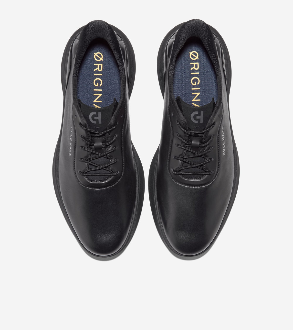Men's ØriginalGrand Neoarc Quick-On Plain Toe Oxfords-Black