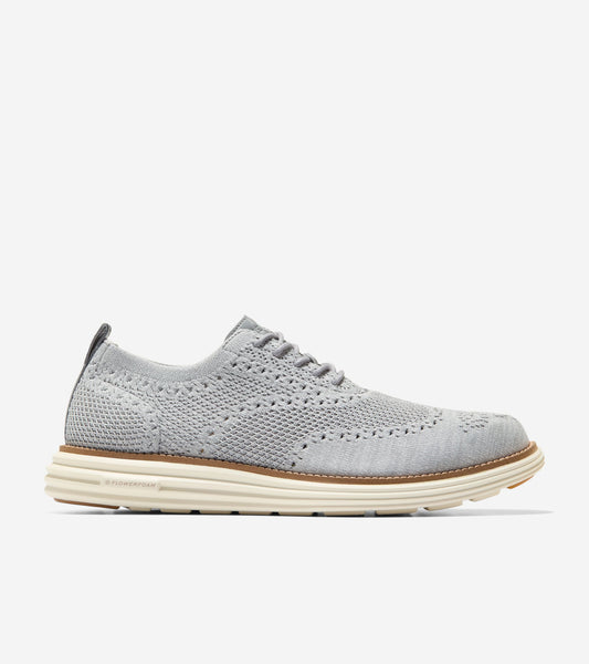 Men's ØriginalGrand Remastered Stitchlite™ Oxfords-Oyster Mushroom-Ultimate Gray