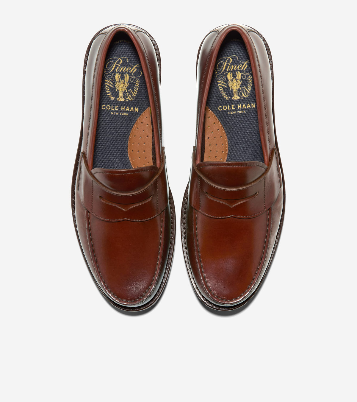 Men's Pinch Penny Flexcraft Loafers-Woodbury-Dark Brown