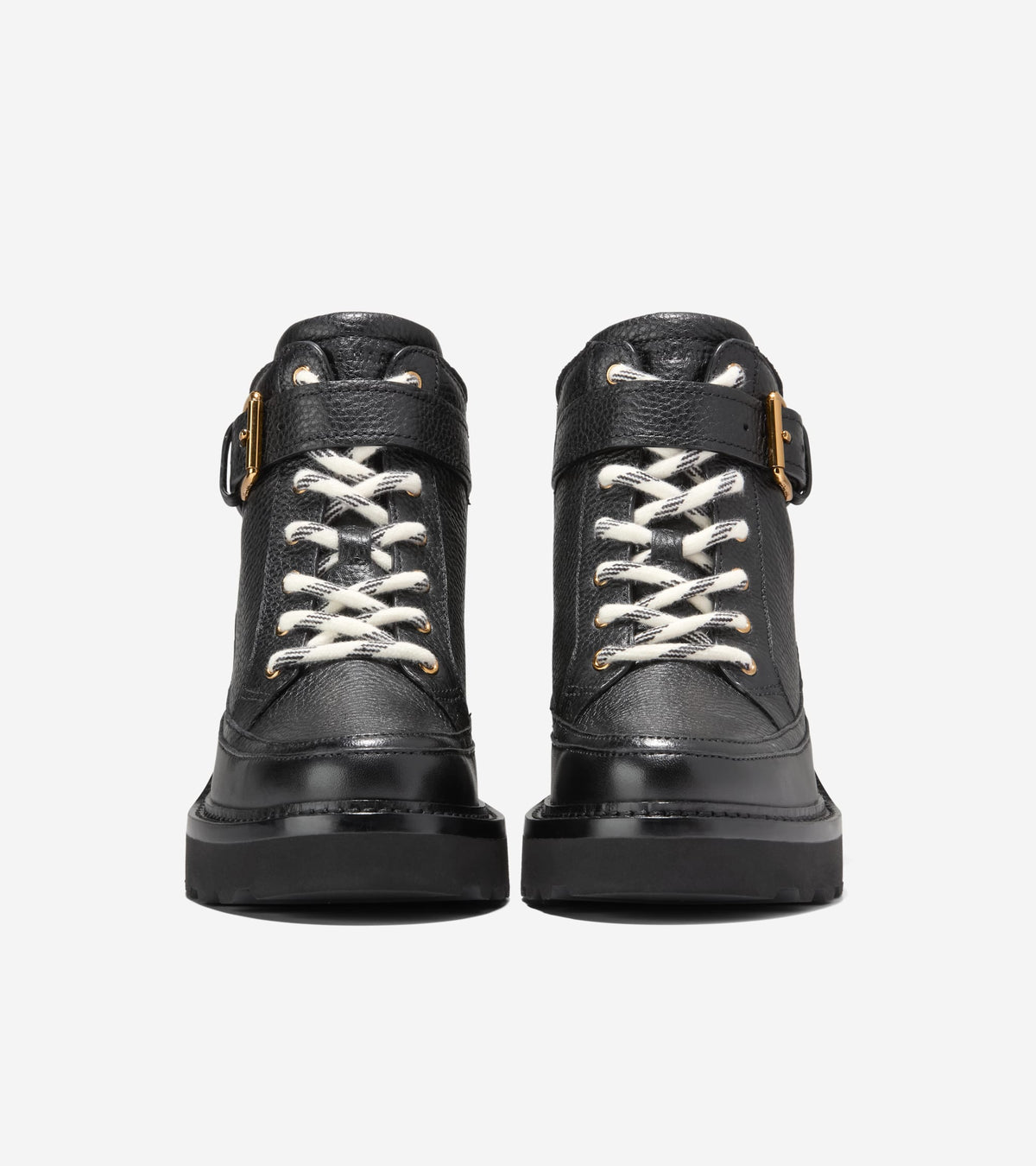 Women's Shibley Waterproof Lace-Up Booties-Black