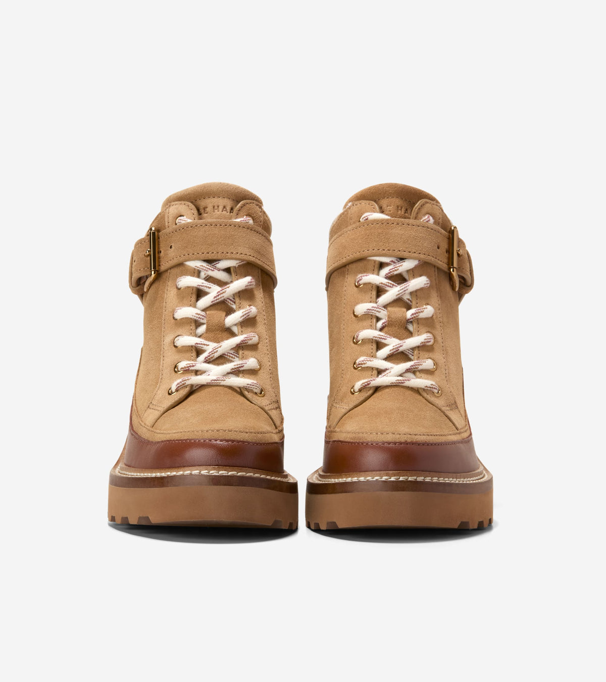 Women's Shibley Waterproof Lace-Up Booties-Golden Honey