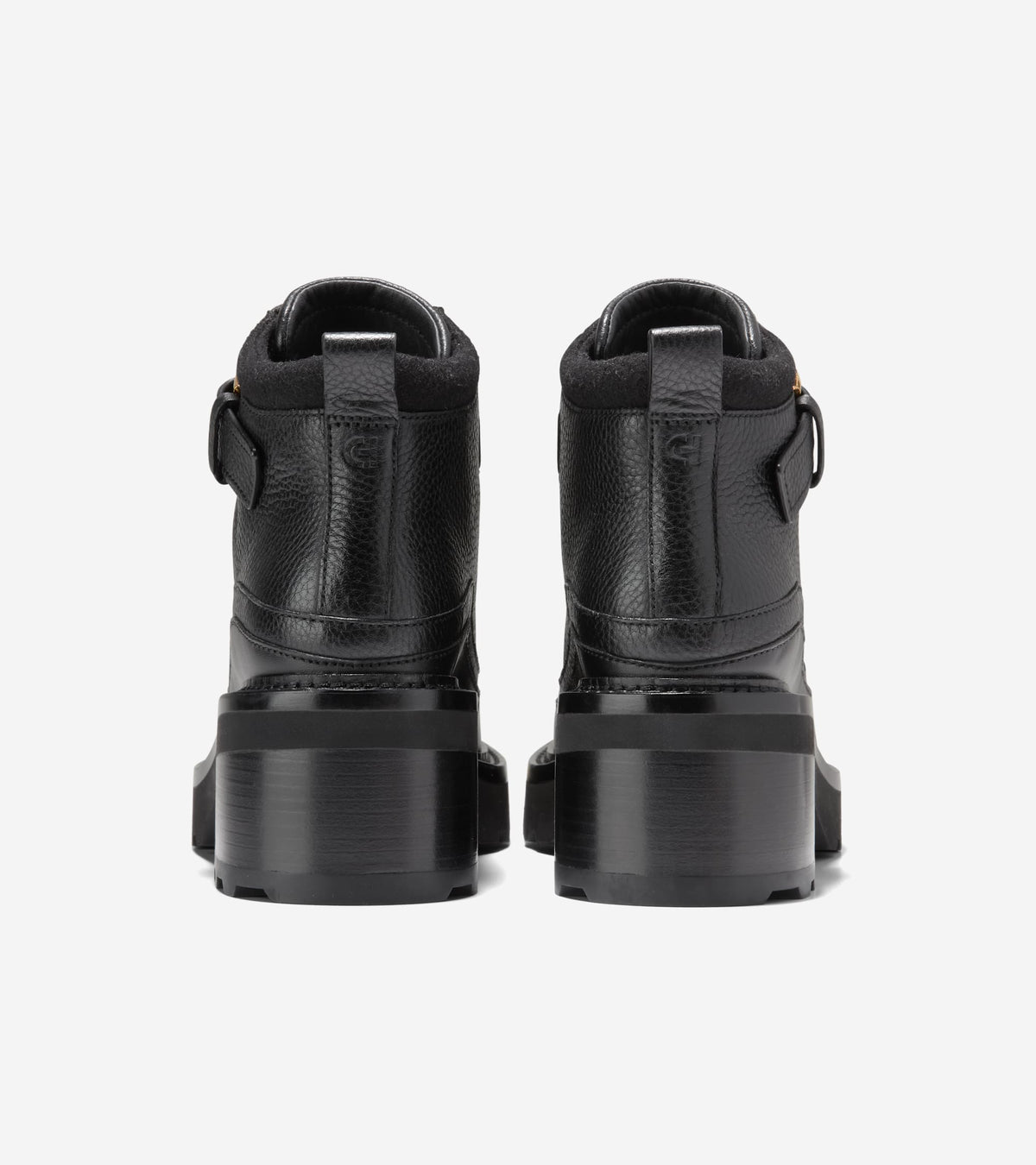 Women's Shibley Waterproof Lace-Up Booties-Black