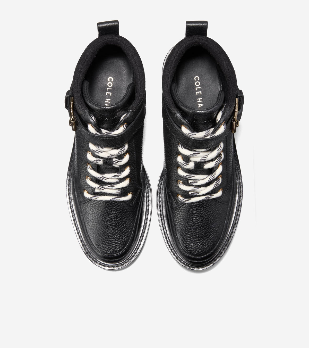 Women's Shibley Waterproof Lace-Up Booties-Black