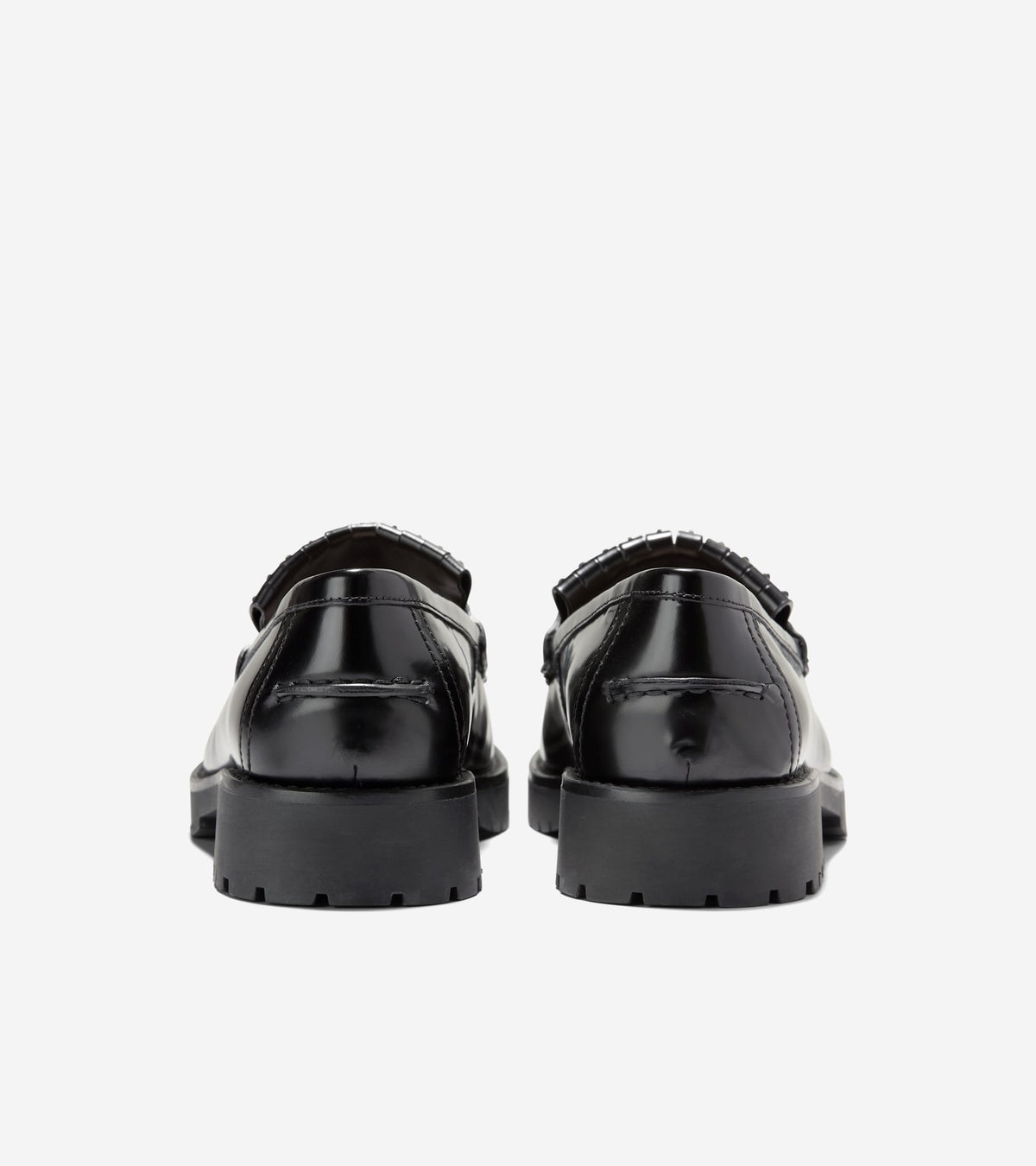 Women's Treena Lug Kiltie Loafers-Black