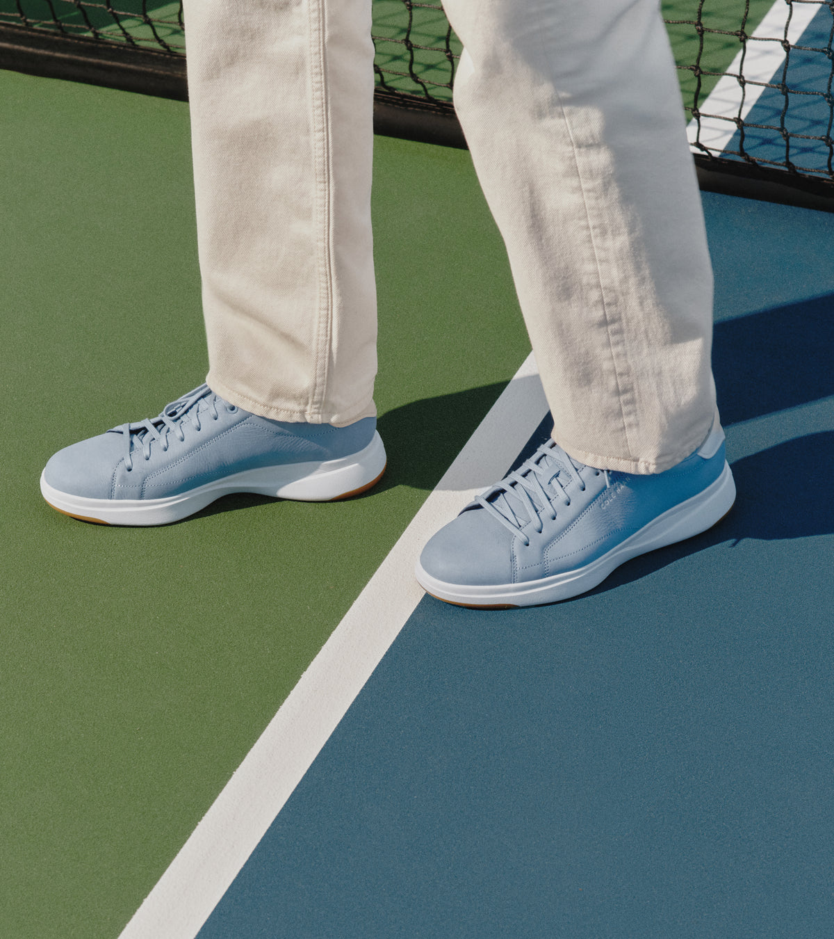 Men's GrandPrø Tennis 2.0 Sneakers-Dusty Blue-Ivory