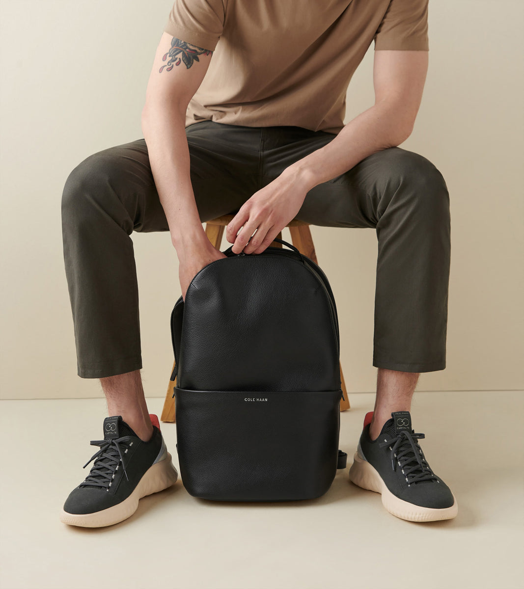 Men's cole haan backpack Clearance