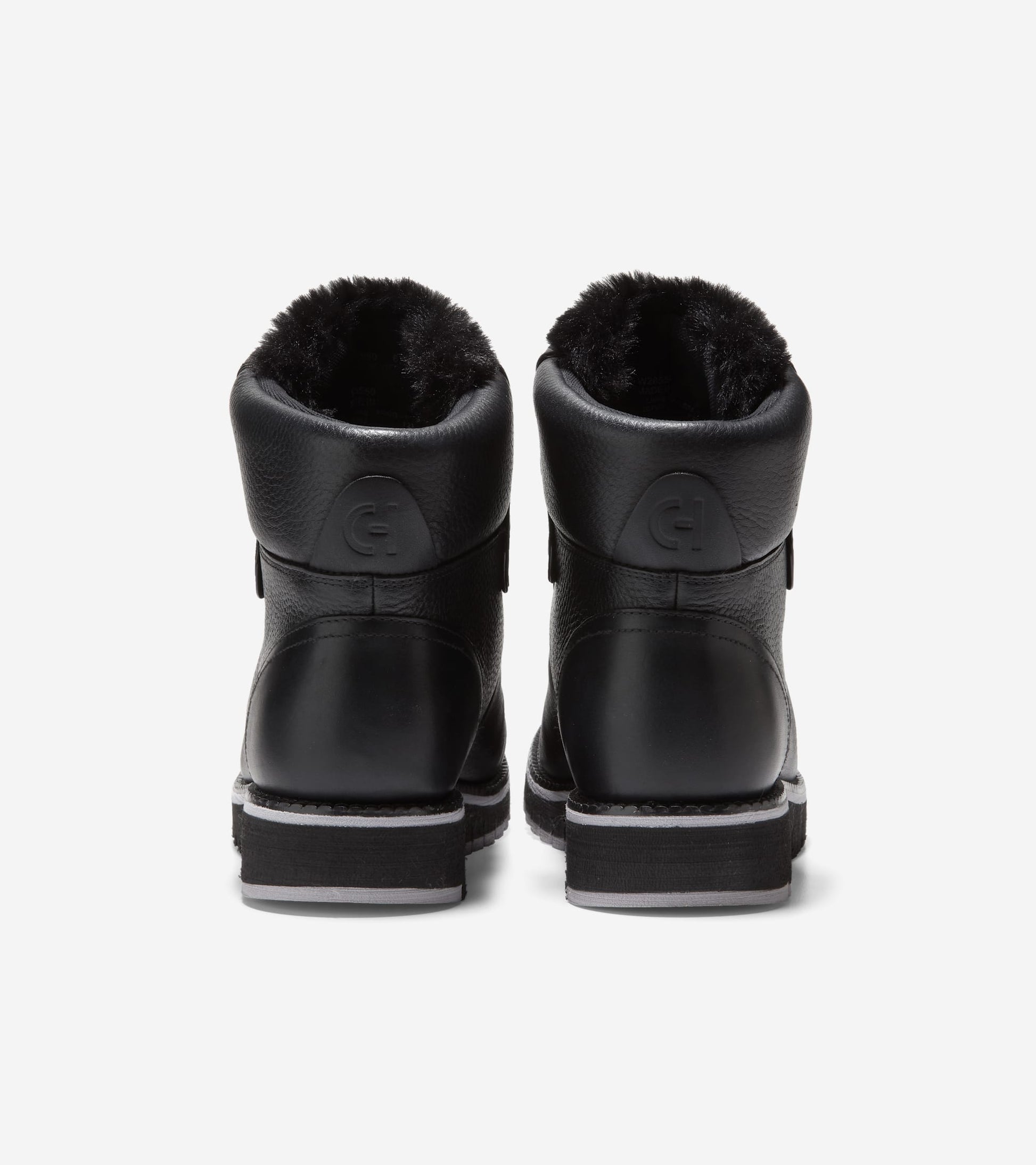 W28550:BLACK/FAUX SHEARLING/BLACK WP